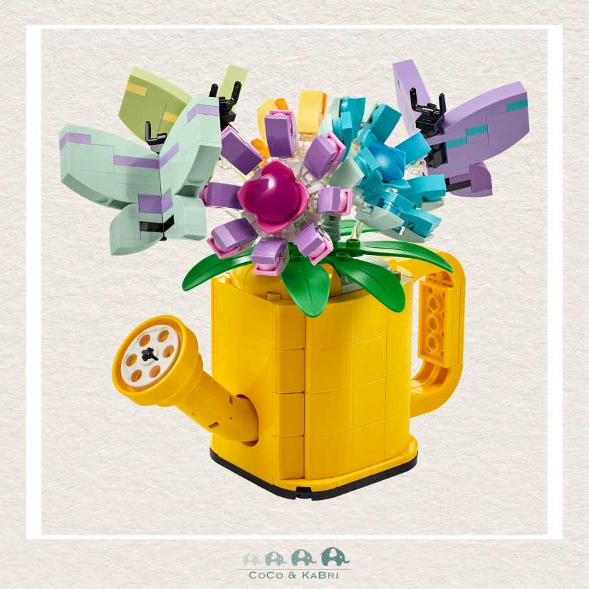 LEGO® Creator Flowers in Watering Can 3in1 Toy, CoCo & KaBri Children's Boutique