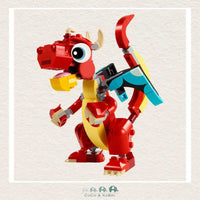 LEGO® Creator Red Dragon 3in1 Animal Toy Set, CoCo & KaBri Children's Boutique