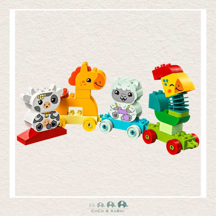 LEGO® DUPLO® My First Animal Train Nature Toy, CoCo & KaBri Children's Boutique