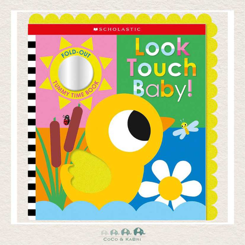 Look Touch Baby! (A Fold - Out Tummy Time Book), CoCo & KaBri Children's Boutique