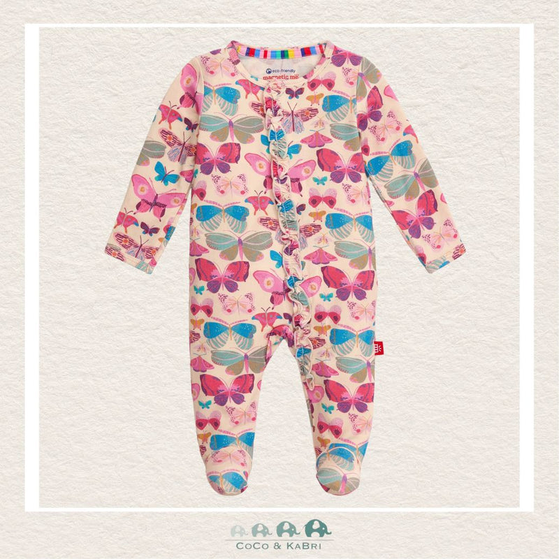 Magnetic Me: All A - Flutter Modal Ruffle Footie, CoCo & KaBri Children's Boutique