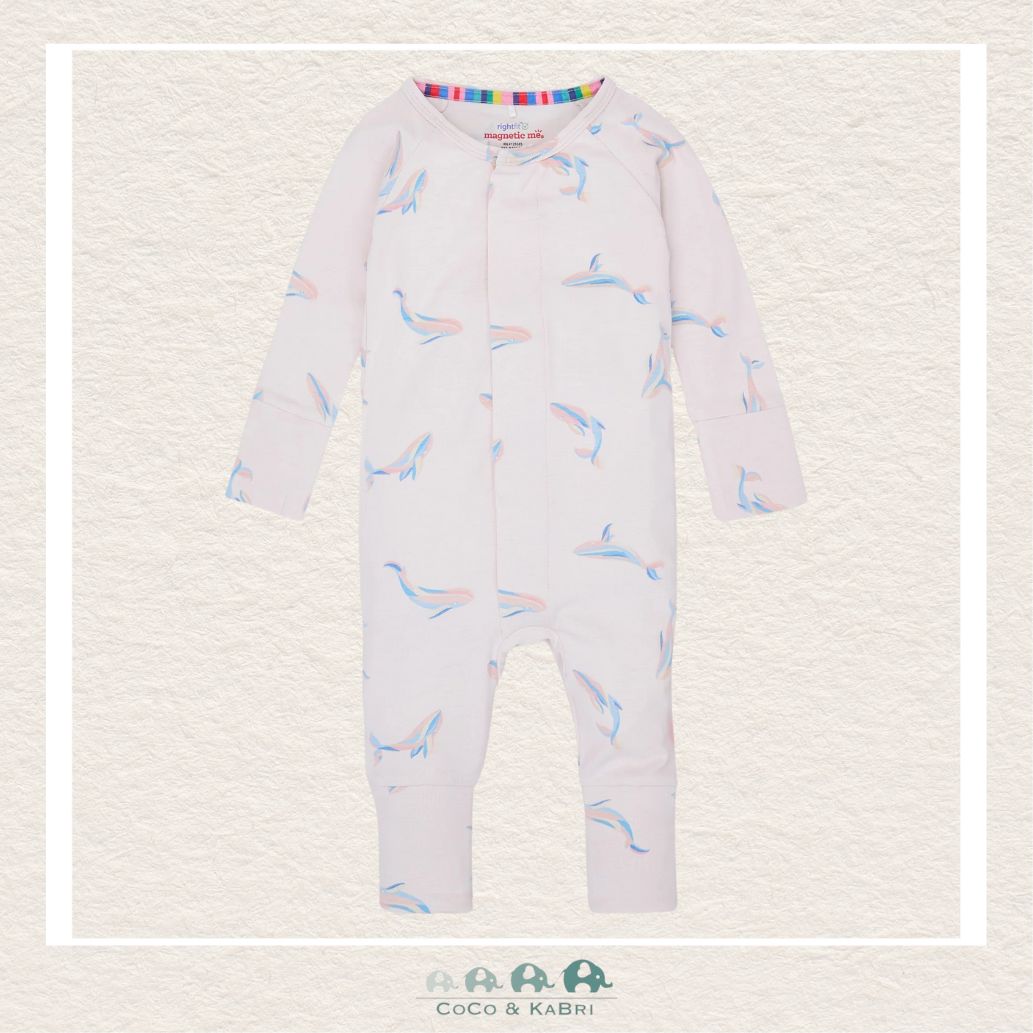 Magnetic Me: I Whale Always Love You Convertible Coverall, CoCo & KaBri Children's Boutique