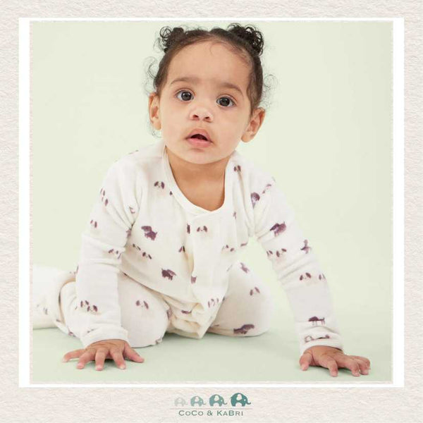 Magnetic Me: Puppy Love Velour Footie, CoCo & KaBri Children's Boutique