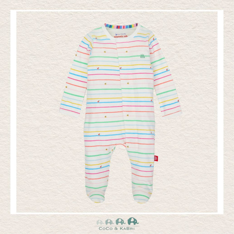 Magnetic Me: Rainbow Road Organic Cotton Footie, CoCo & KaBri Children's Boutique