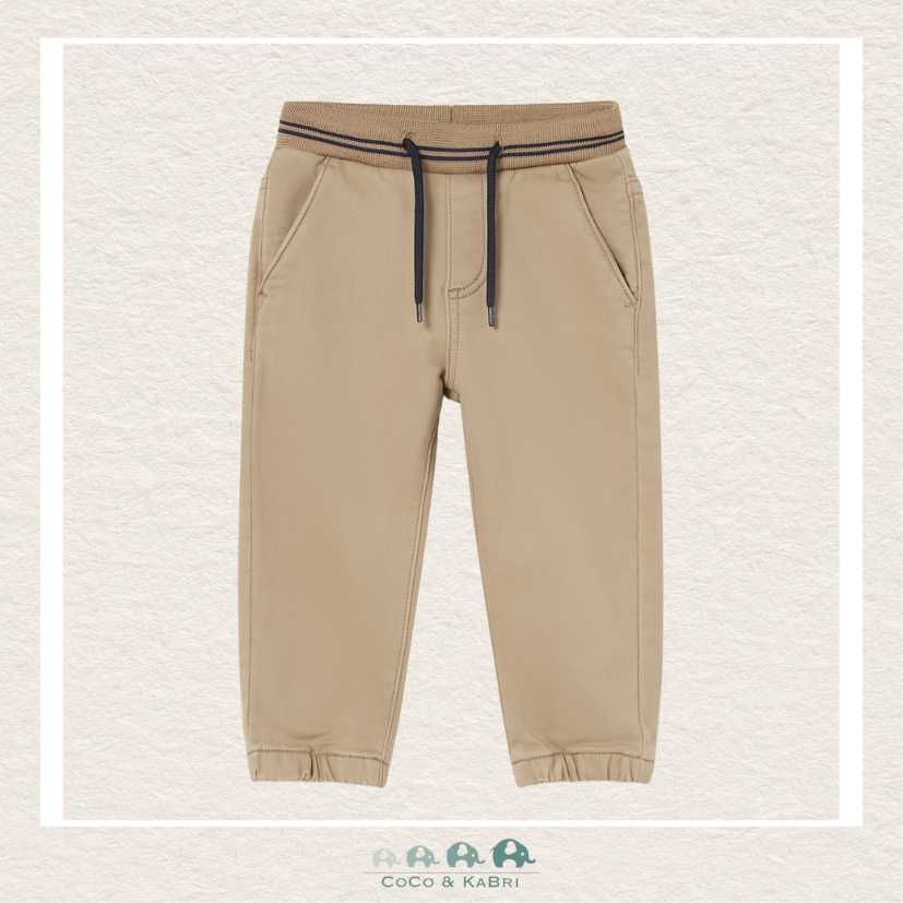 Mayoral Baby Boy: Soft Jogger Style Pant - Almond, CoCo & KaBri Children's Boutique