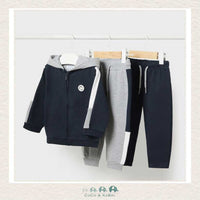 Mayoral Baby Boy Three Piece Outfit (Hoodie & 2 Jogging Pants), CoCo & KaBri Children's Boutique