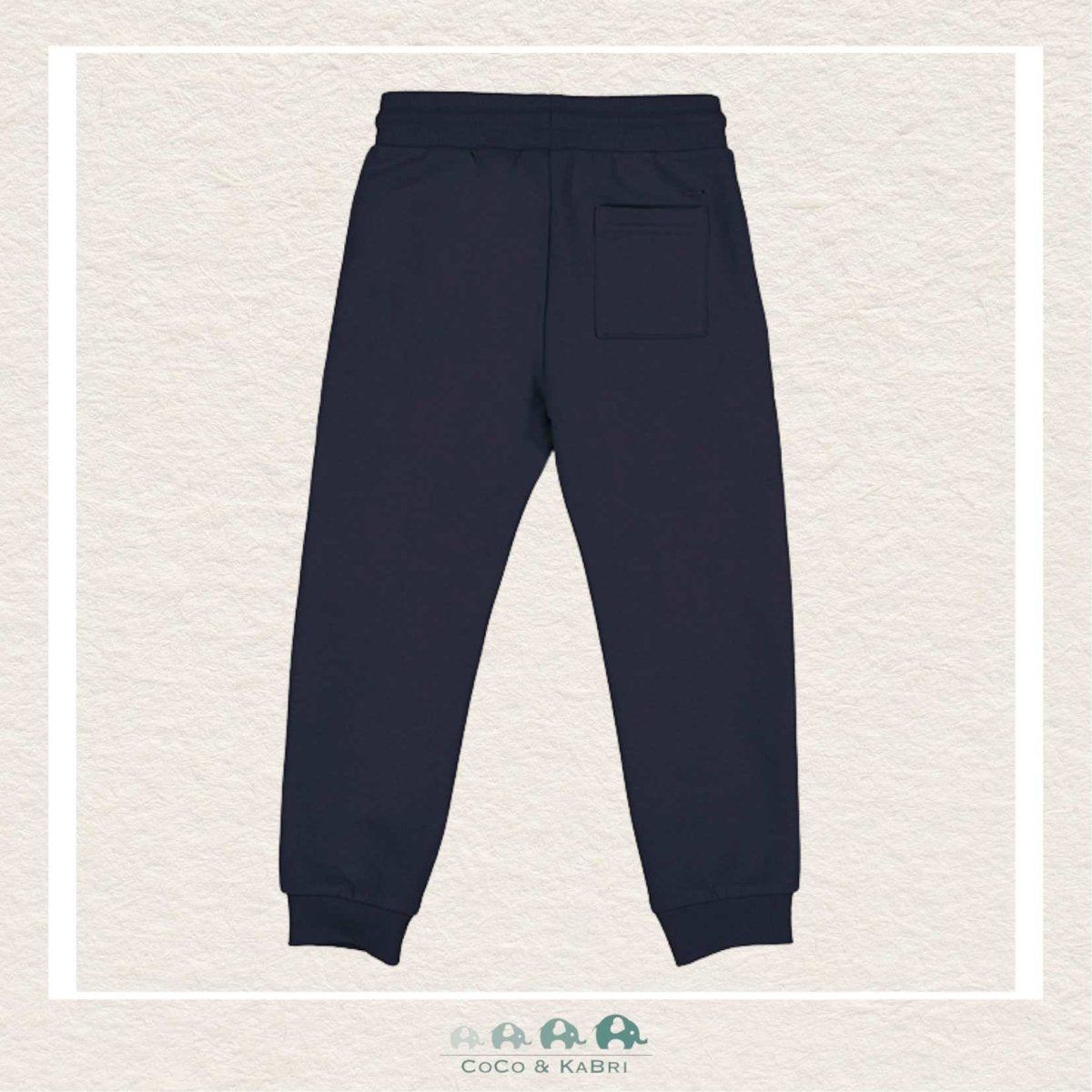 Mayoral Basic Cuffed Fleece Trousers - Navy, CoCo & KaBri Children's Boutique