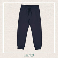 Mayoral Basic Cuffed Fleece Trousers - Navy, CoCo & KaBri Children's Boutique