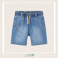 Mayoral Boys Denim Jogger Shorts, CoCo & KaBri Children's Boutique