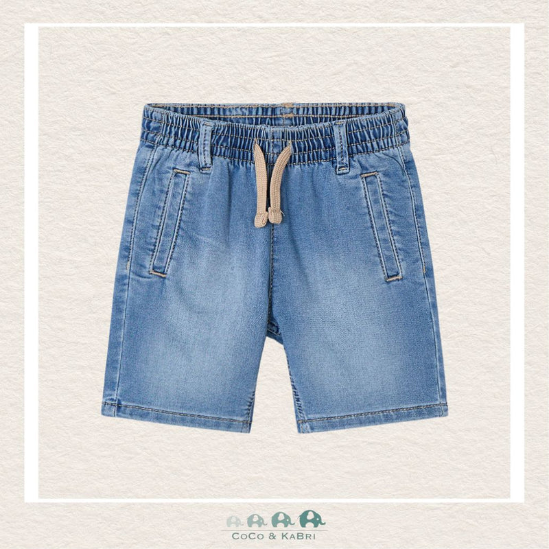 Mayoral Boys Denim Jogger Shorts, CoCo & KaBri Children's Boutique