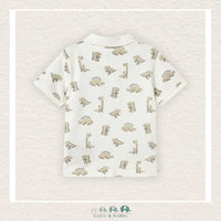 Mayoral Boys: Short Sleeve Dinosaur Polo Shirt, CoCo & KaBri Children's Boutique