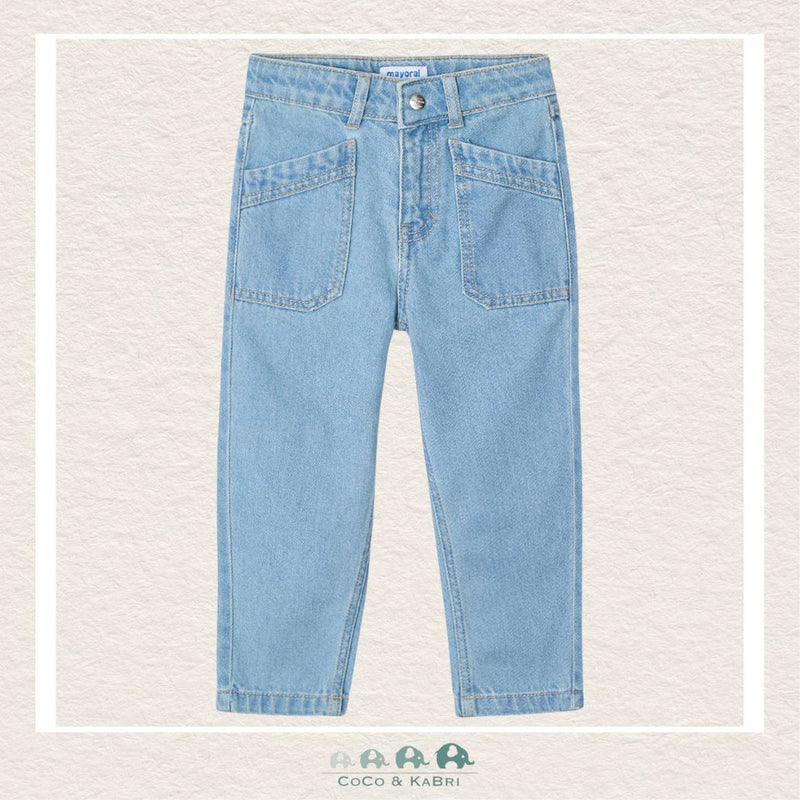 Mayoral Girls' Denim Pants "Mom" Jeans, CoCo & KaBri Children's Boutique