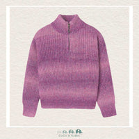 Mayoral Girls Jersey Mauve Sweater, CoCo & KaBri Children's Boutique