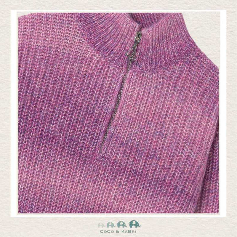 Mayoral Girls Jersey Mauve Sweater, CoCo & KaBri Children's Boutique