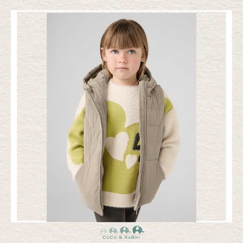 Mayoral Girls' Padded Vest Mocha, CoCo & KaBri Children's Boutique