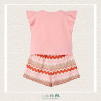 Mayoral Girls' Two Piece Outfit - Knit Shorts, CoCo & KaBri Children's Boutique