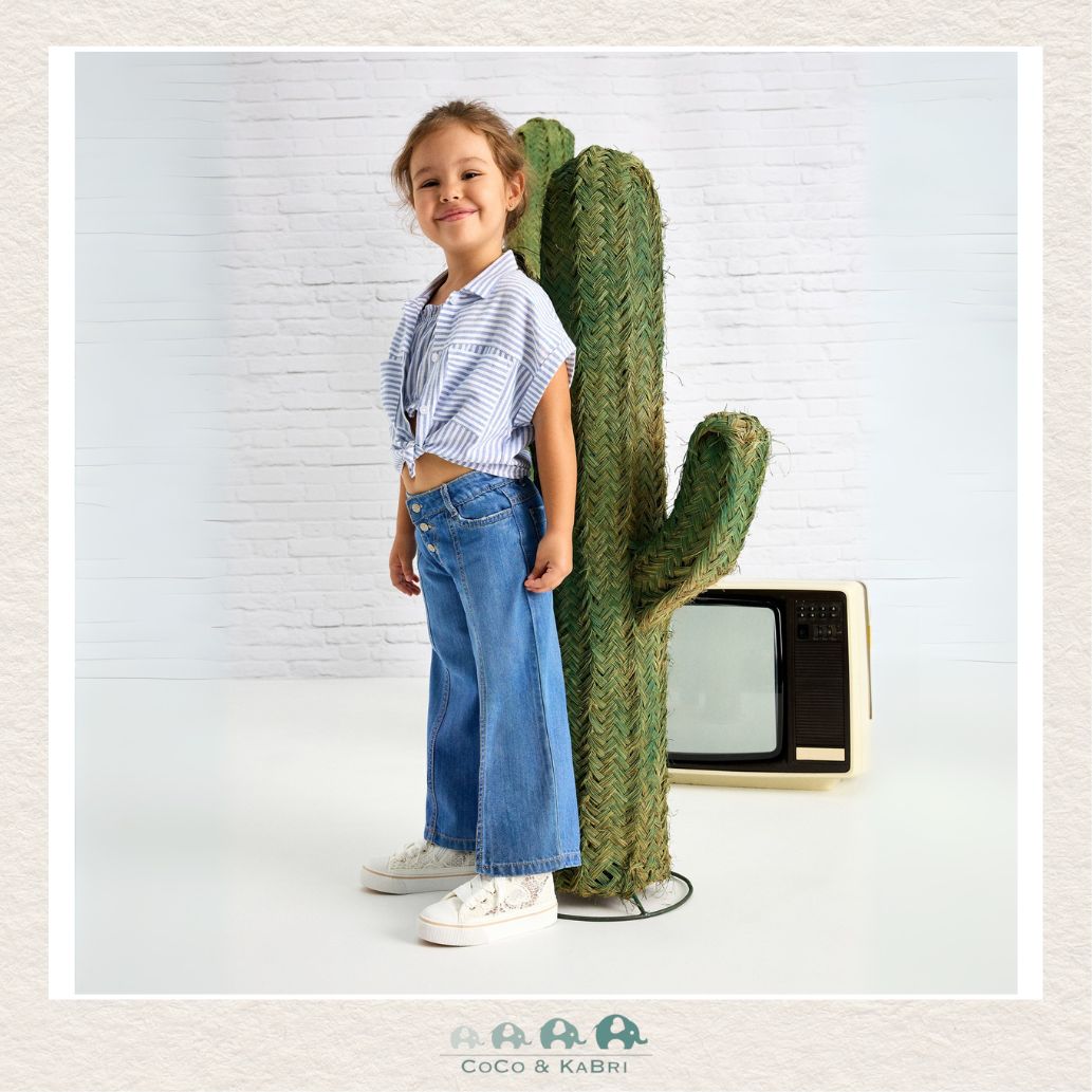 Mayoral Girls' Wide Leg Denim, CoCo & KaBri Children's Boutique