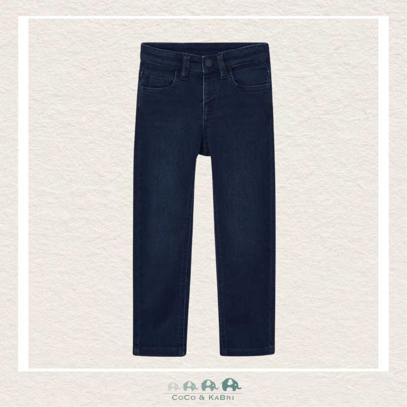 Mayoral Soft Denim Pants Blue Black, CoCo & KaBri Children's Boutique