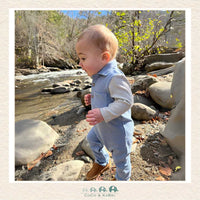 Me & Henry: Baby Boy Arlington Polo Romper, CoCo & KaBri Children's Boutique