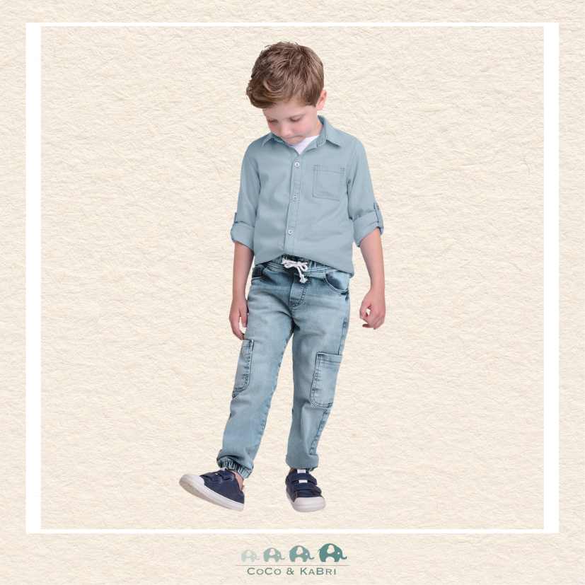 Milon Boys Light Denim Jeans, CoCo & KaBri Children's Boutique