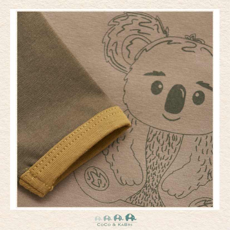 Minymo Baby Boy Koala Diaper Shirt, CoCo & KaBri Children's Boutique