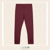 Minymo Girls Plum Leggings, CoCo & KaBri Children's Boutique