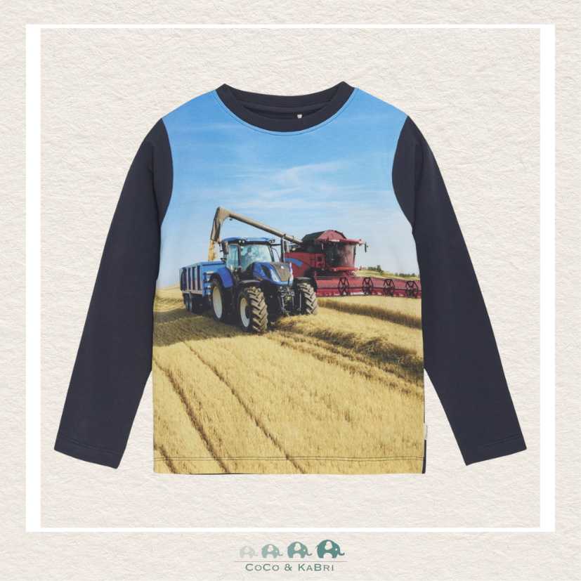 Minymo Tractor Bailer Shirt, CoCo & KaBri Children's Boutique