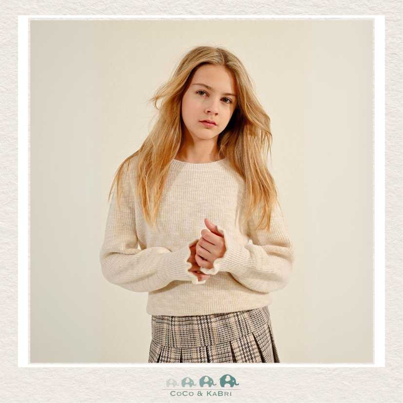 Molly Bracken Girls: Cream Sweater, CoCo & KaBri Children's Boutique