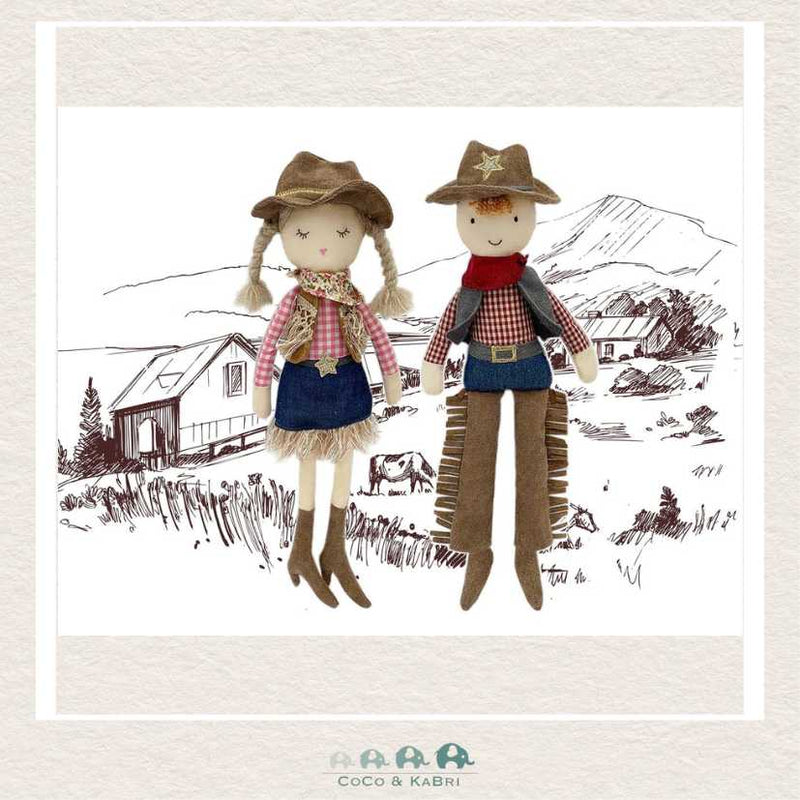 Mon Ami Cooper Cowboy Doll, CoCo & KaBri Children's Boutique