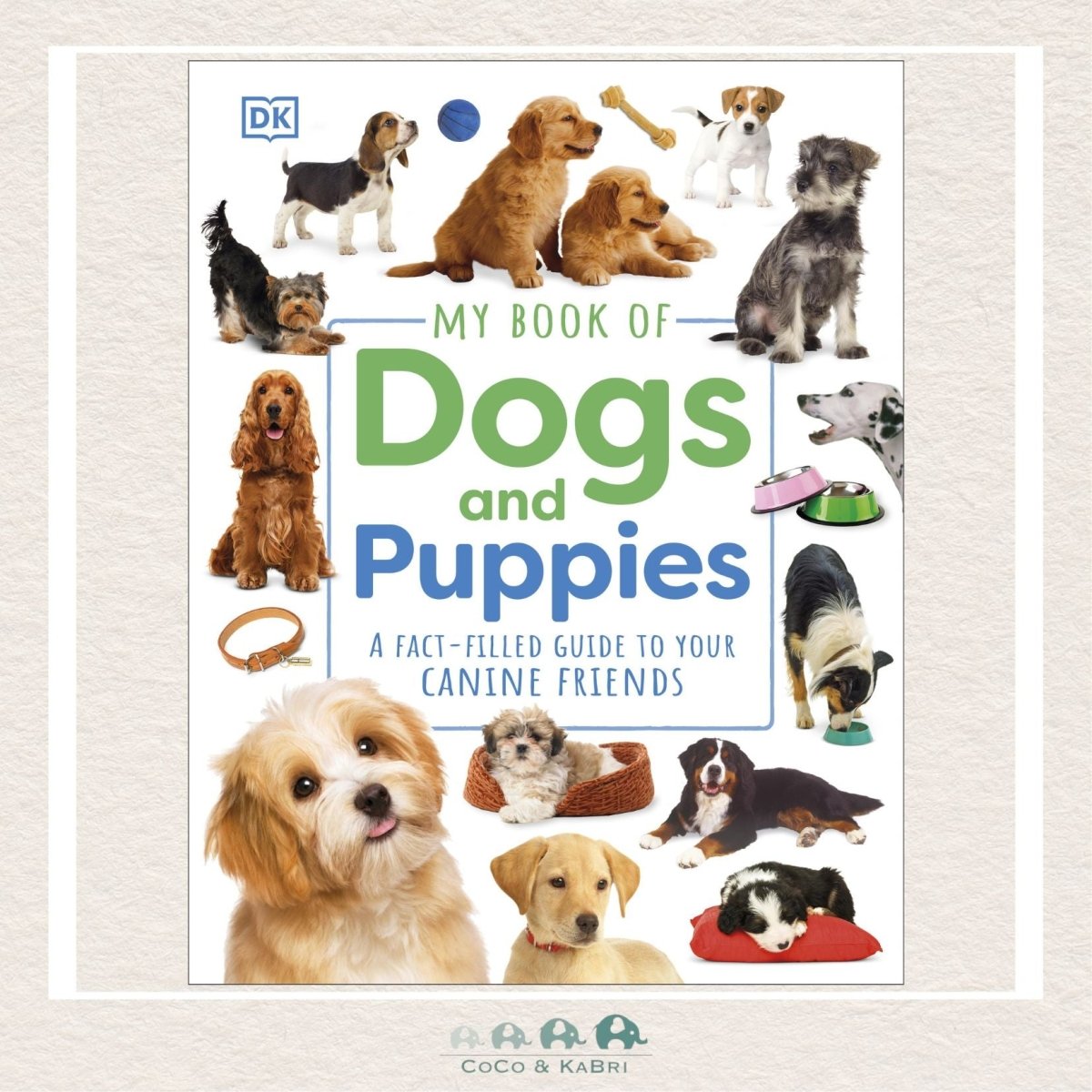 My Book of Dogs and Puppies, CoCo & KaBri Children's Boutique