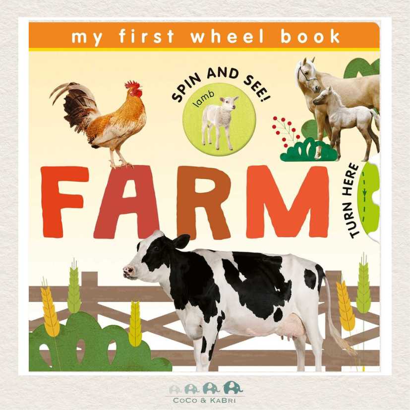 My First Wheel Books: Farm, CoCo & KaBri Children's Boutique