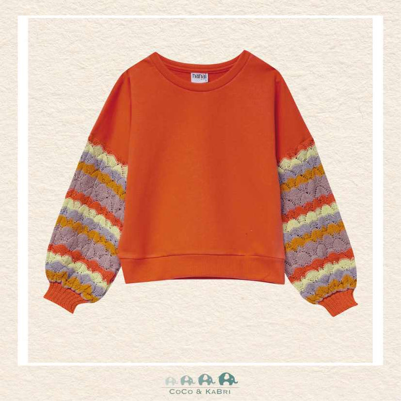 Nanai: Orange Sweater, CoCo & KaBri Children's Boutique