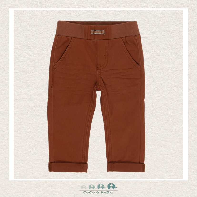 Nano Baby Boy Brown Pants, CoCo & KaBri Children's Boutique