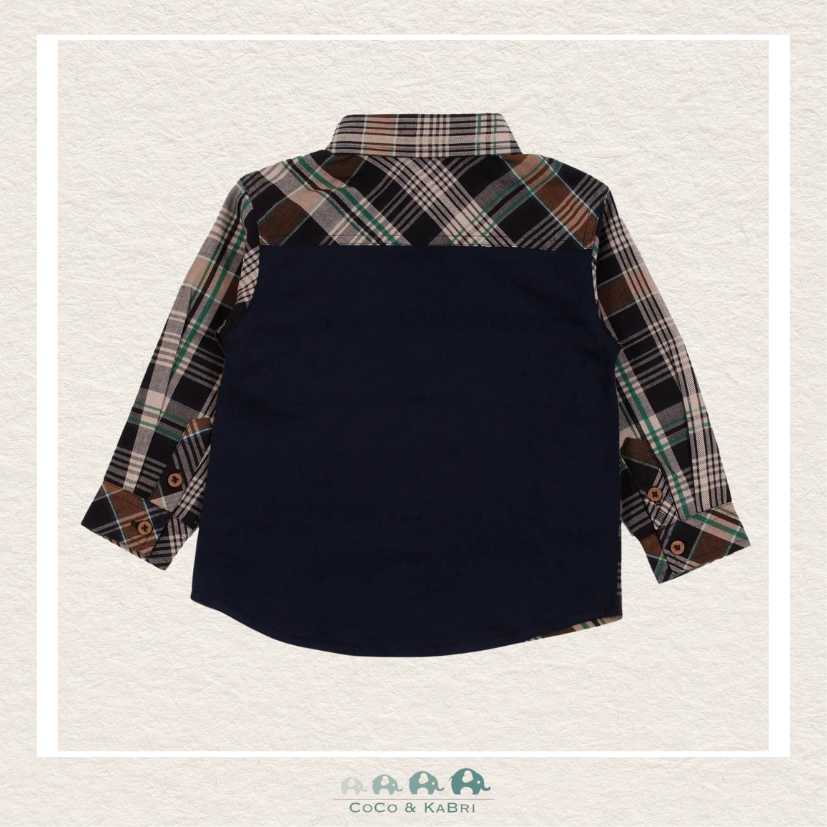 Nano: Baby Boy Plaid Shirt, CoCo & KaBri Children's Boutique