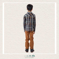 Nano: Boys Plaid Shirt, CoCo & KaBri Children's Boutique