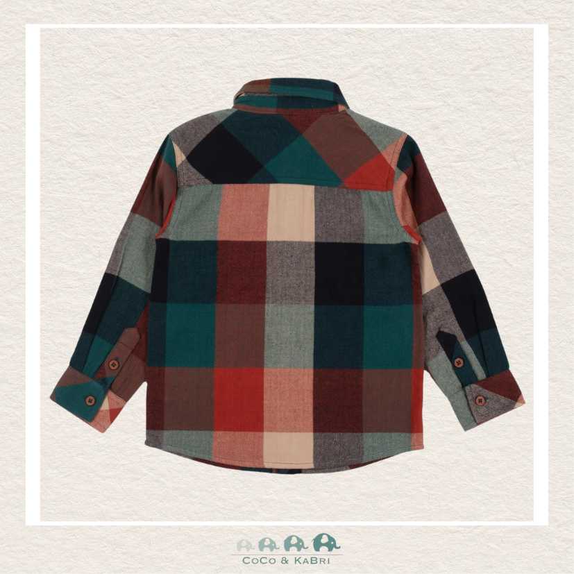 Nano: Boys Plaid Shirt, CoCo & KaBri Children's Boutique