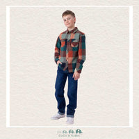 Nano: Boys Plaid Shirt, CoCo & KaBri Children's Boutique