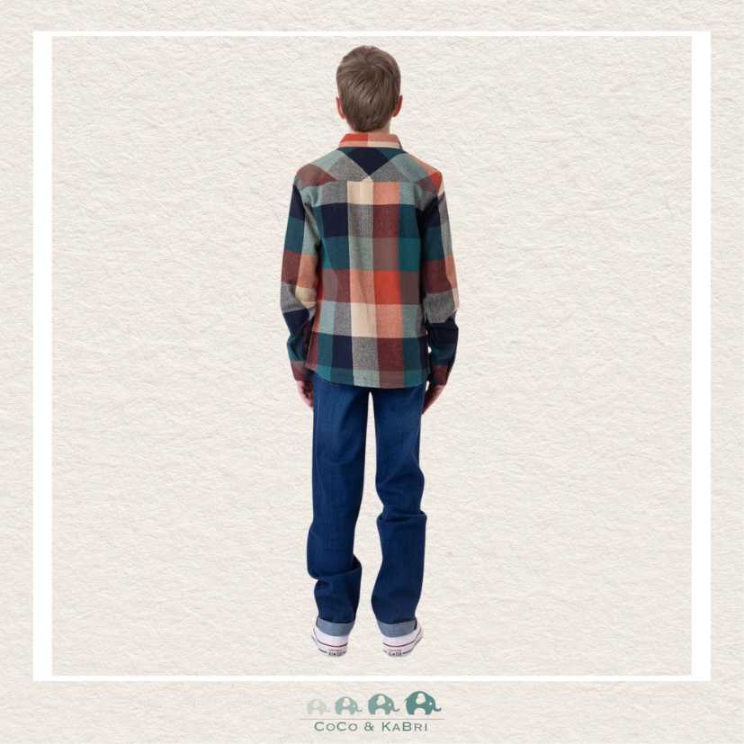 Nano: Boys Plaid Shirt, CoCo & KaBri Children's Boutique