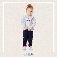 Nano: Zip Hoodie Ivory Mix, CoCo & KaBri Children's Boutique