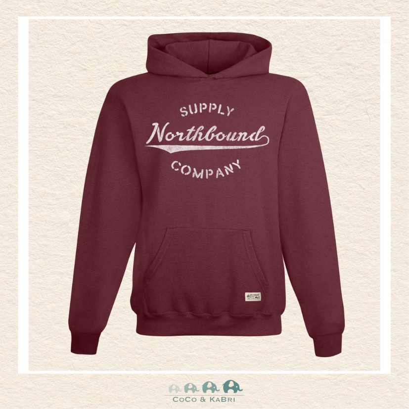 Northbound Supply Co. 🇨🇦: Maroon Pullover Hoodie, CoCo & KaBri Children's Boutique