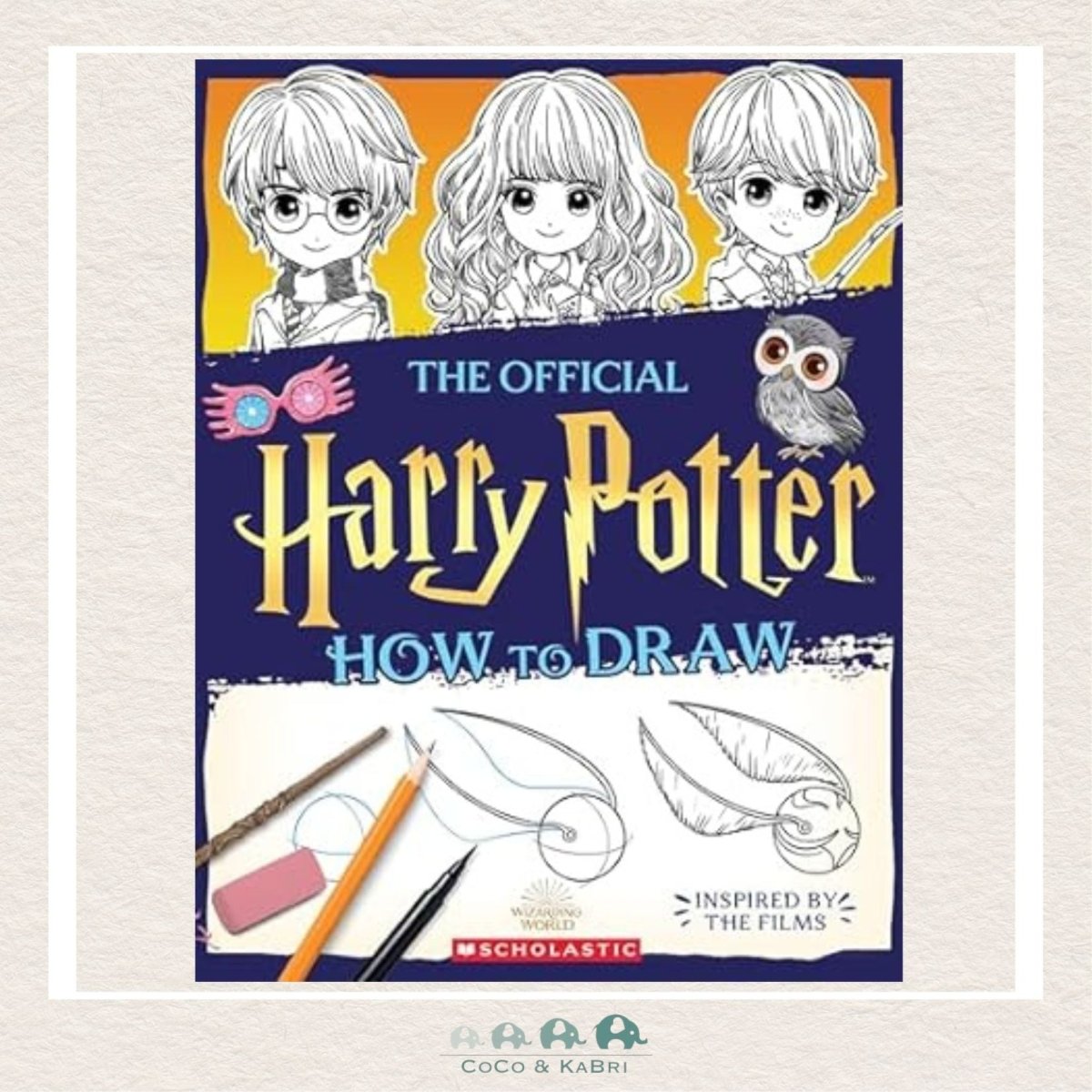 Official Harry Potter How to Draw, CoCo & KaBri Children's Boutique