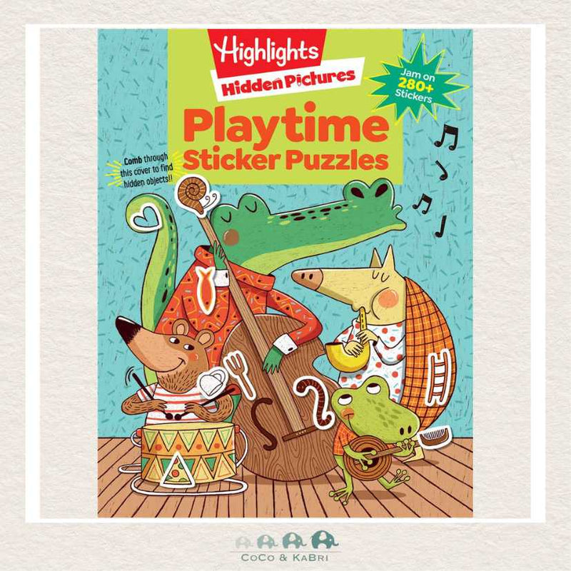 Playtime Sticker Puzzles, CoCo & KaBri Children's Boutique