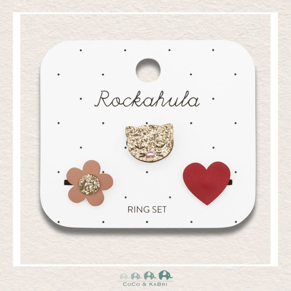 Rockahula: Clara Cat Ring Set, CoCo & KaBri Children's Boutique