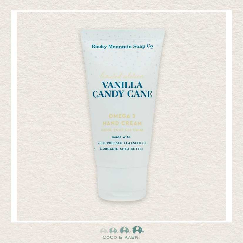 Rocky Mountain Soap Co Vanilla Candy Cane Hand Cream, CoCo & KaBri Children's Boutique