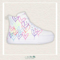 Skechers: JGoldcrown: Hyperlift - Love Daze (P3 - 157), CoCo & KaBri Children's Boutique