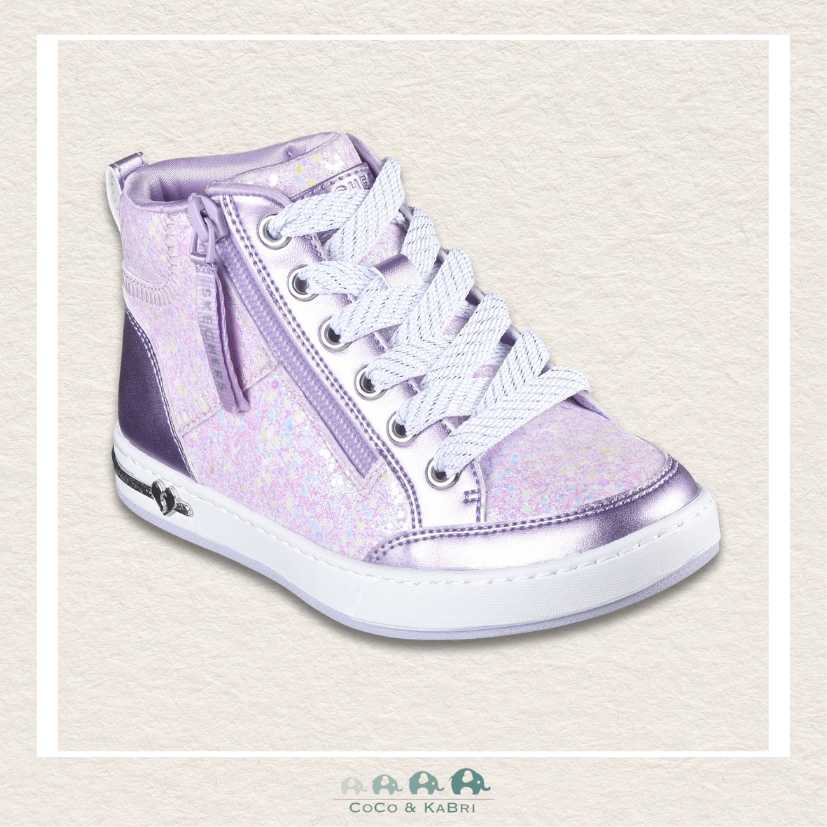 Skechers: Shoutouts 2.0 Glitter Lavender (M3 - 175), CoCo & KaBri Children's Boutique