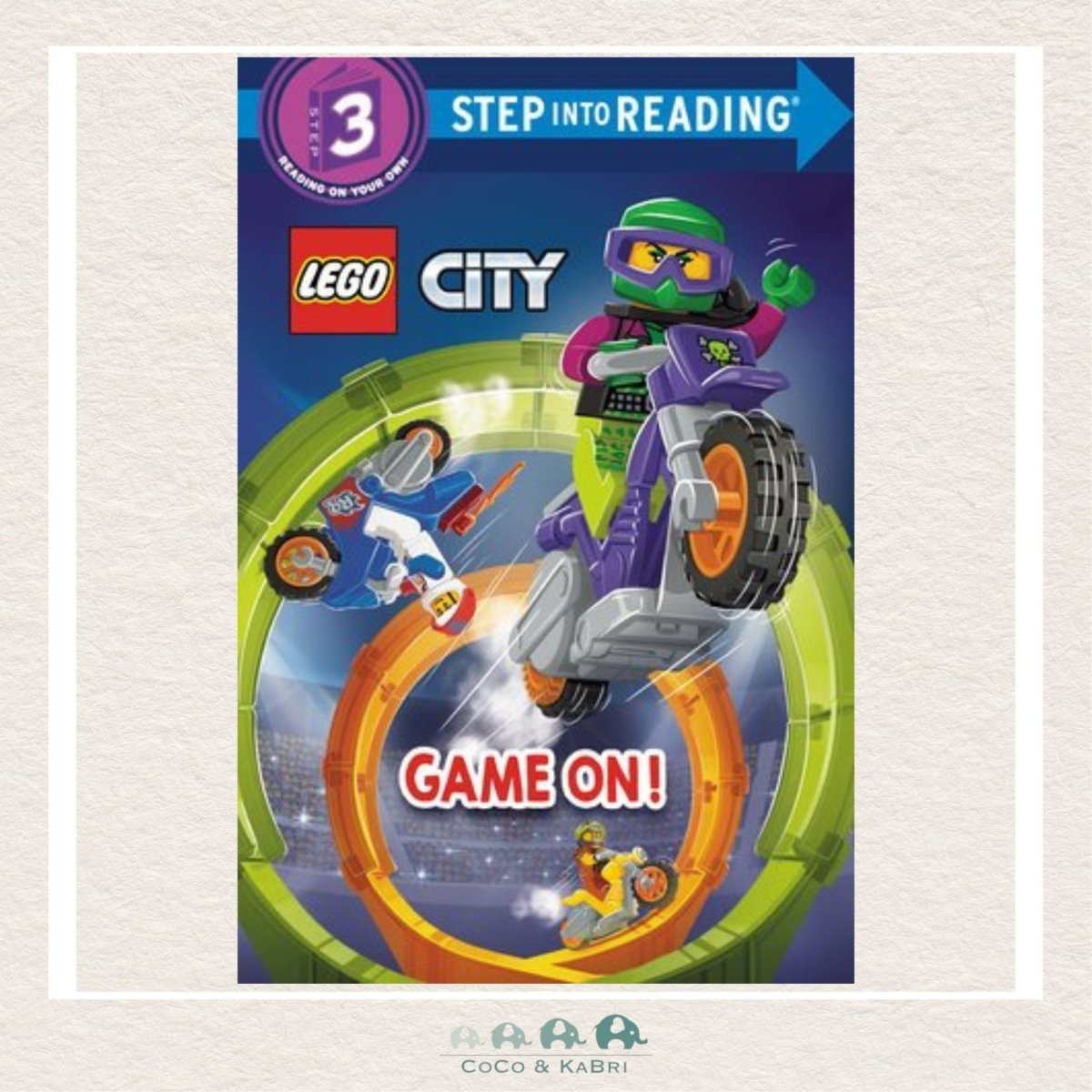 Step into Reading Game On! (LEGO®City), CoCo & KaBri Children's Boutique