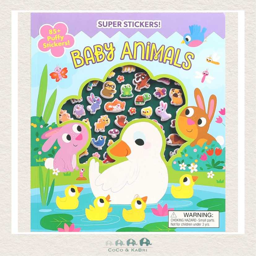 Super Puffy Stickers! Baby Animals, CoCo & KaBri Children's Boutique