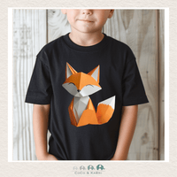 "The Jordan" Toddler Black Tee - Fox, CoCo & KaBri Children's Boutique