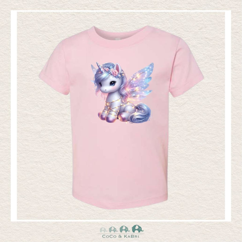 "The Jordan" Toddler Pink Tee - Unicorn, CoCo & KaBri Children's Boutique